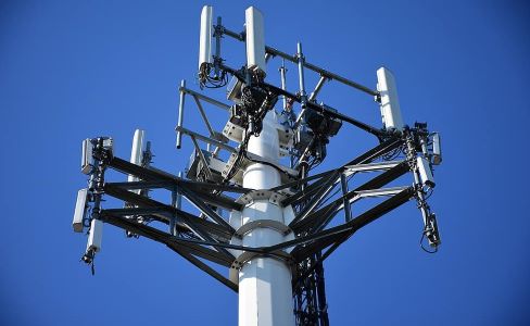 cell broadcast tower